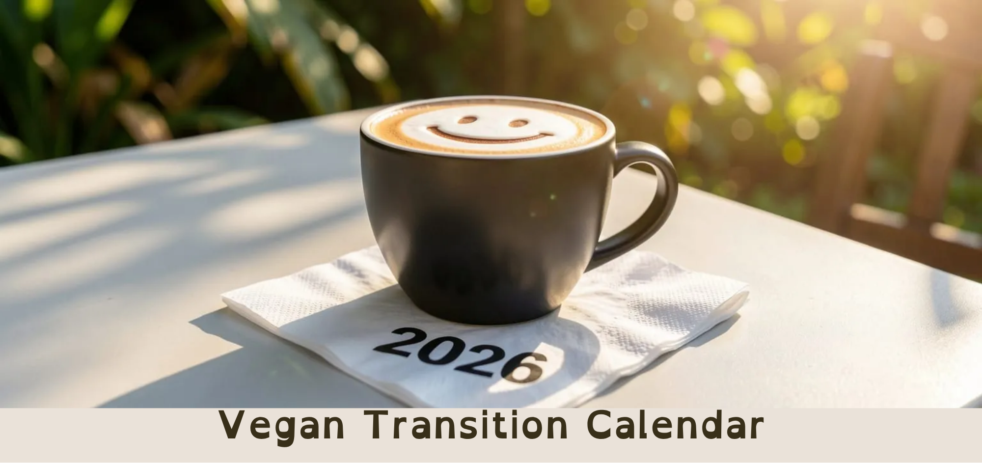 Vegan Transition Calendar